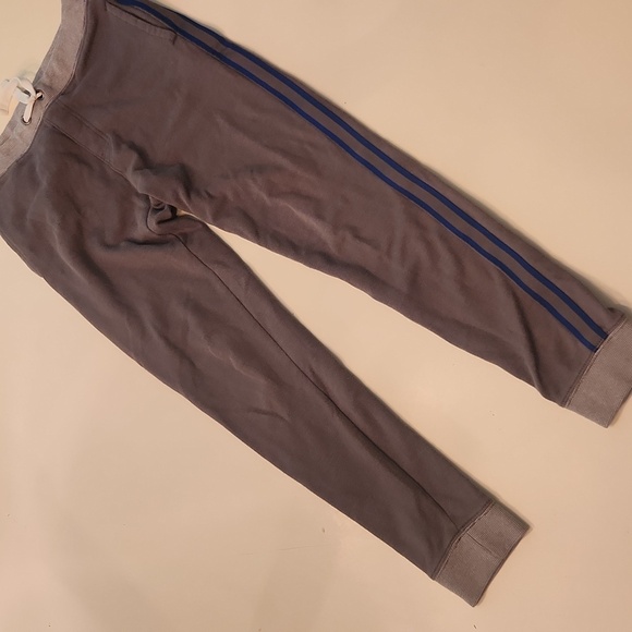 Gynboree Elastic Waist Pants Gray Blue Large 10 12 - Picture 2 of 8
